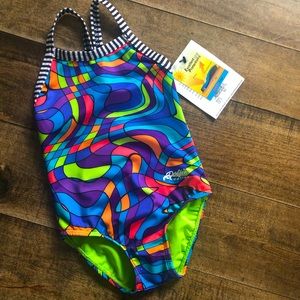 Little Dolphin Uglies swimsuit 3T NWT